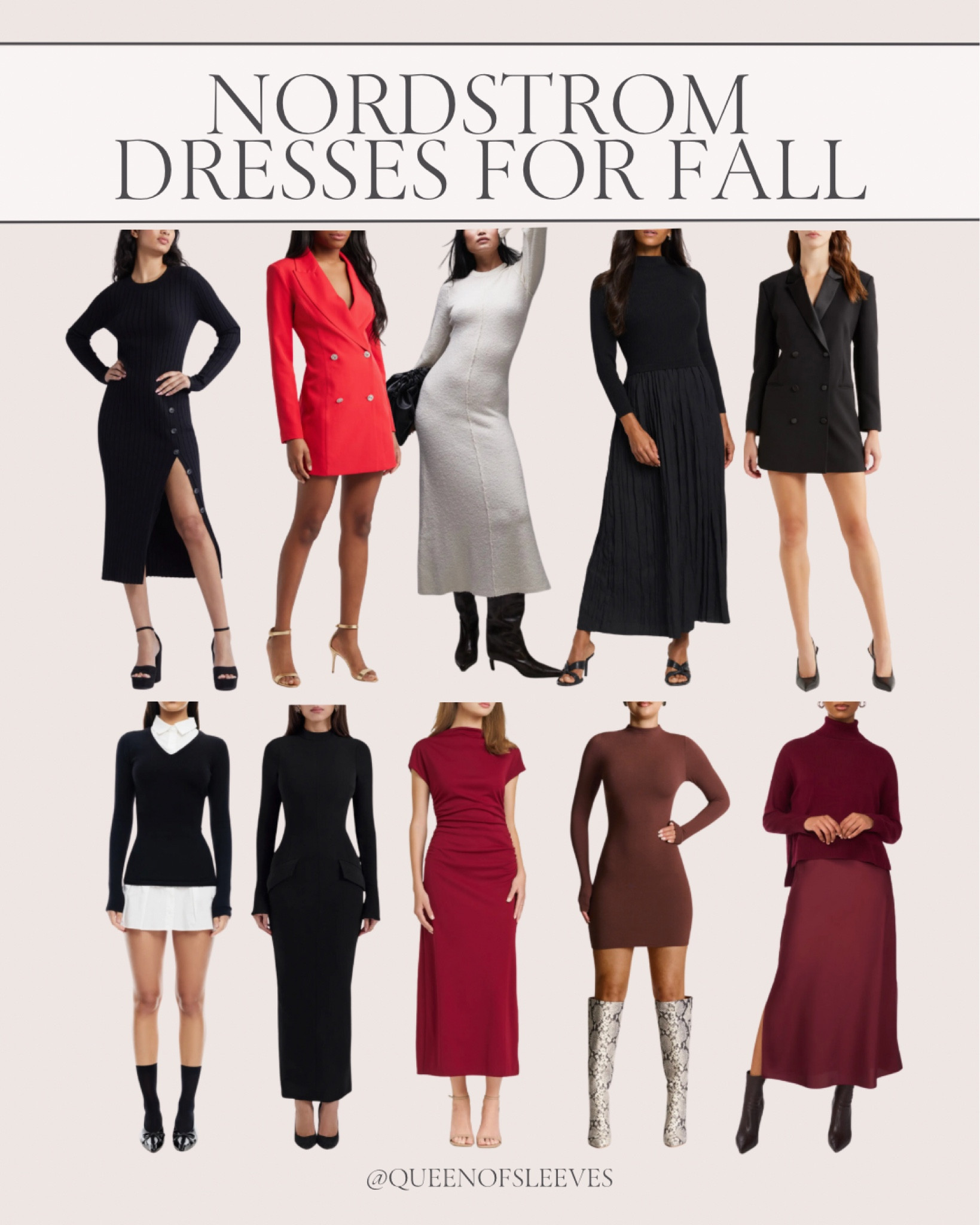 Nordstrom New Arrivals | Nordstrom Fall Dresses | Fall Fashion | Fall Dresses | Cocktail Dress | Blazer Mini Dress | Long Sleeve Dress 

#LTKParties #LTKStyleTip #LTKHoliday