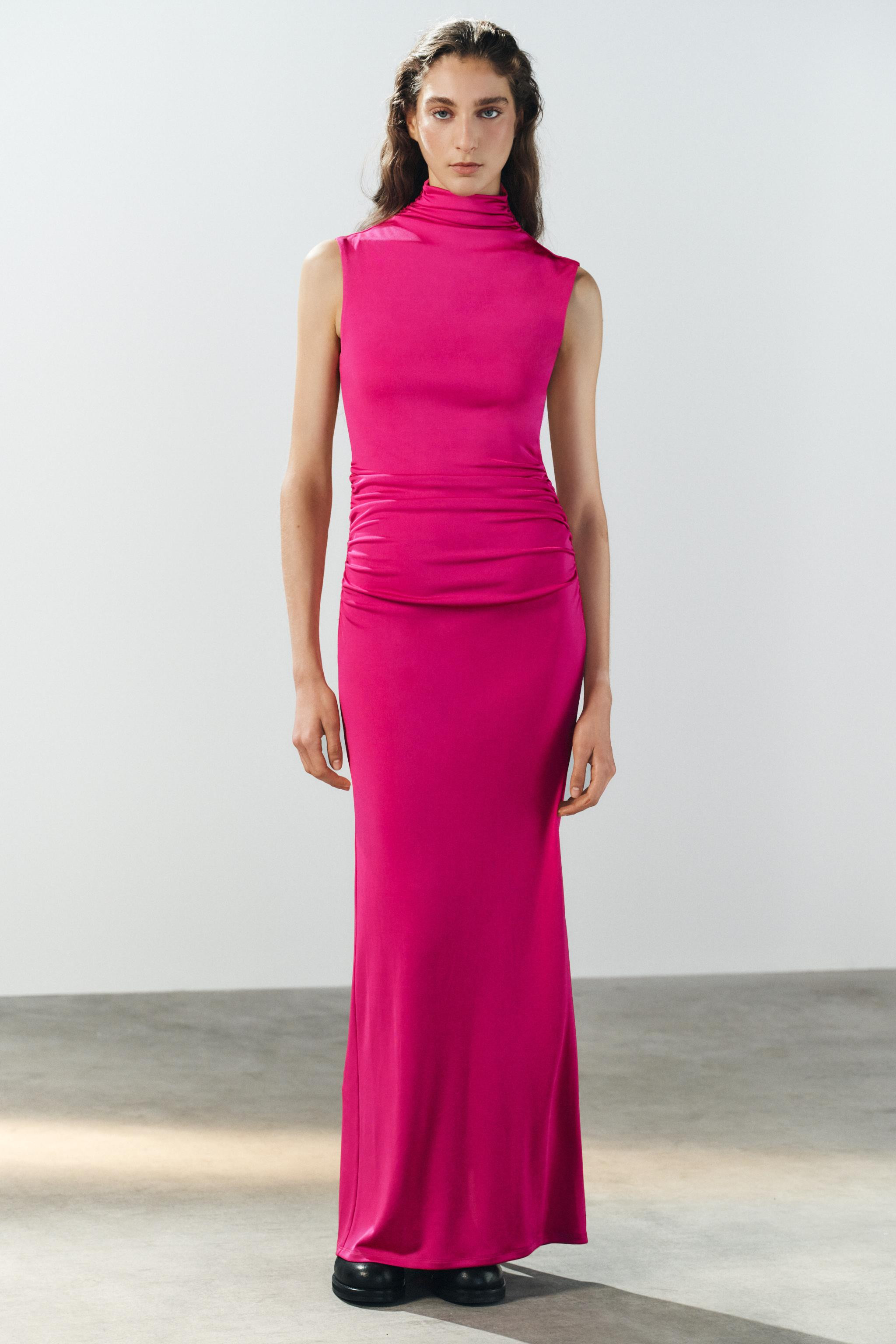 LONG DRESS WITH OPEN BACK | Zara UK
