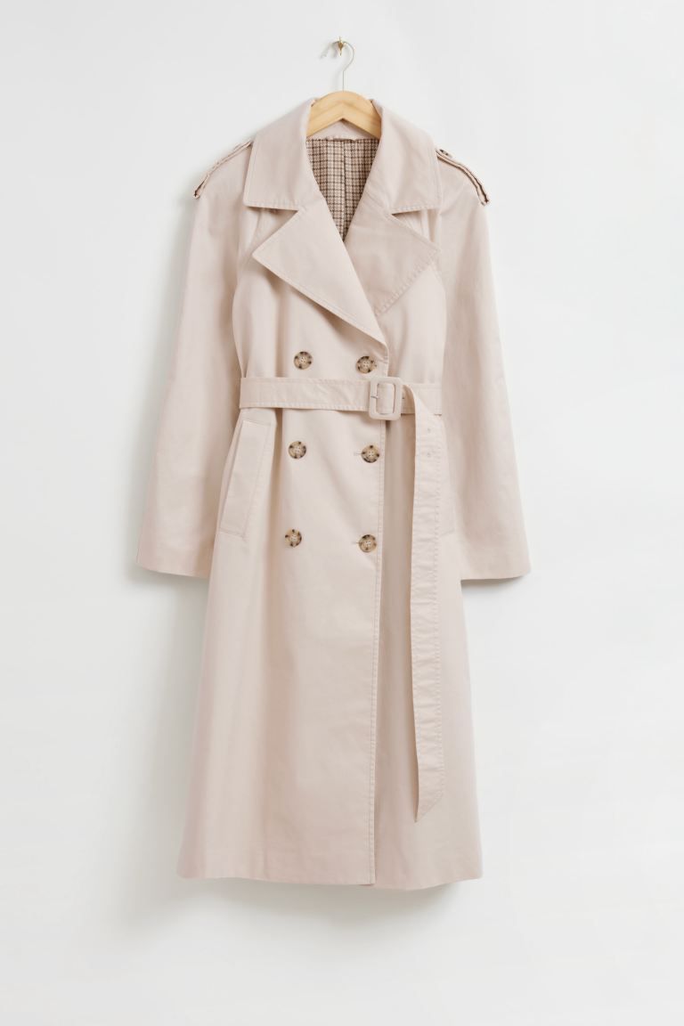 Classic Relaxed Trench Coat | H&M (UK, MY, IN, SG, PH, TW, HK)