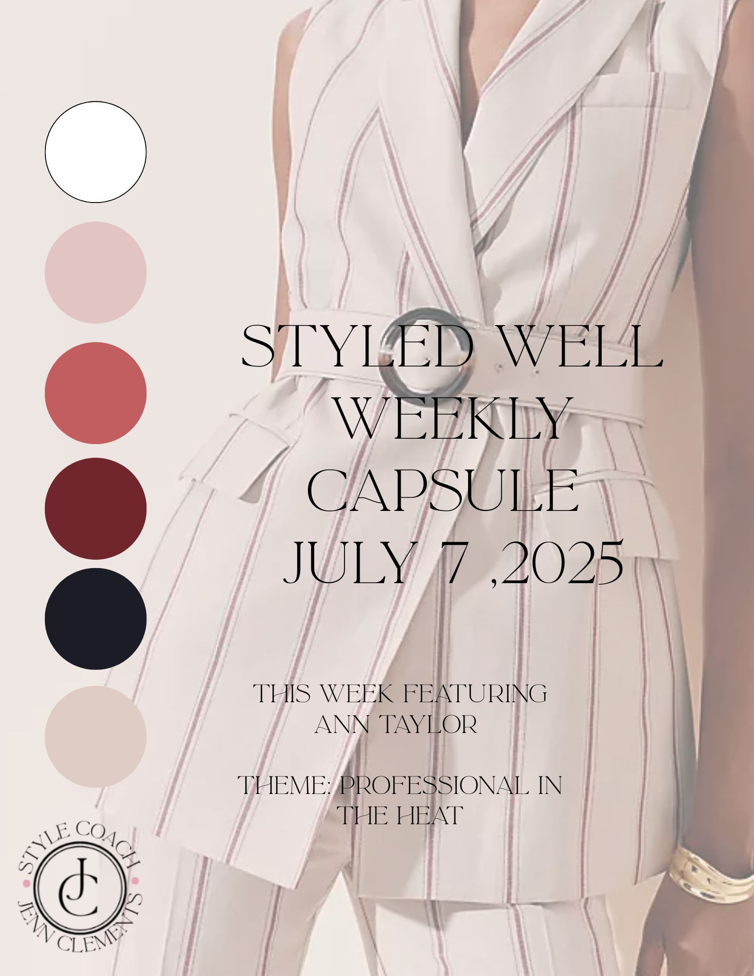 30+ outfit ideas styled for real life, inspired by Sonoma in late summer and curated with Ann Taylor pieces. This week's theme: how to dress professionally and comfortably in the heat. Sign up to get the full lookbook + style tips straight to your inbox. 

 #LTKOver40 #LTKStyleTip #LTKWorkwear