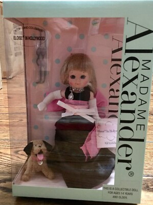 Madame Alexander Kay Thompson's Eloise Doll + Weenie 8” Eloise in Hollywood | eBay US