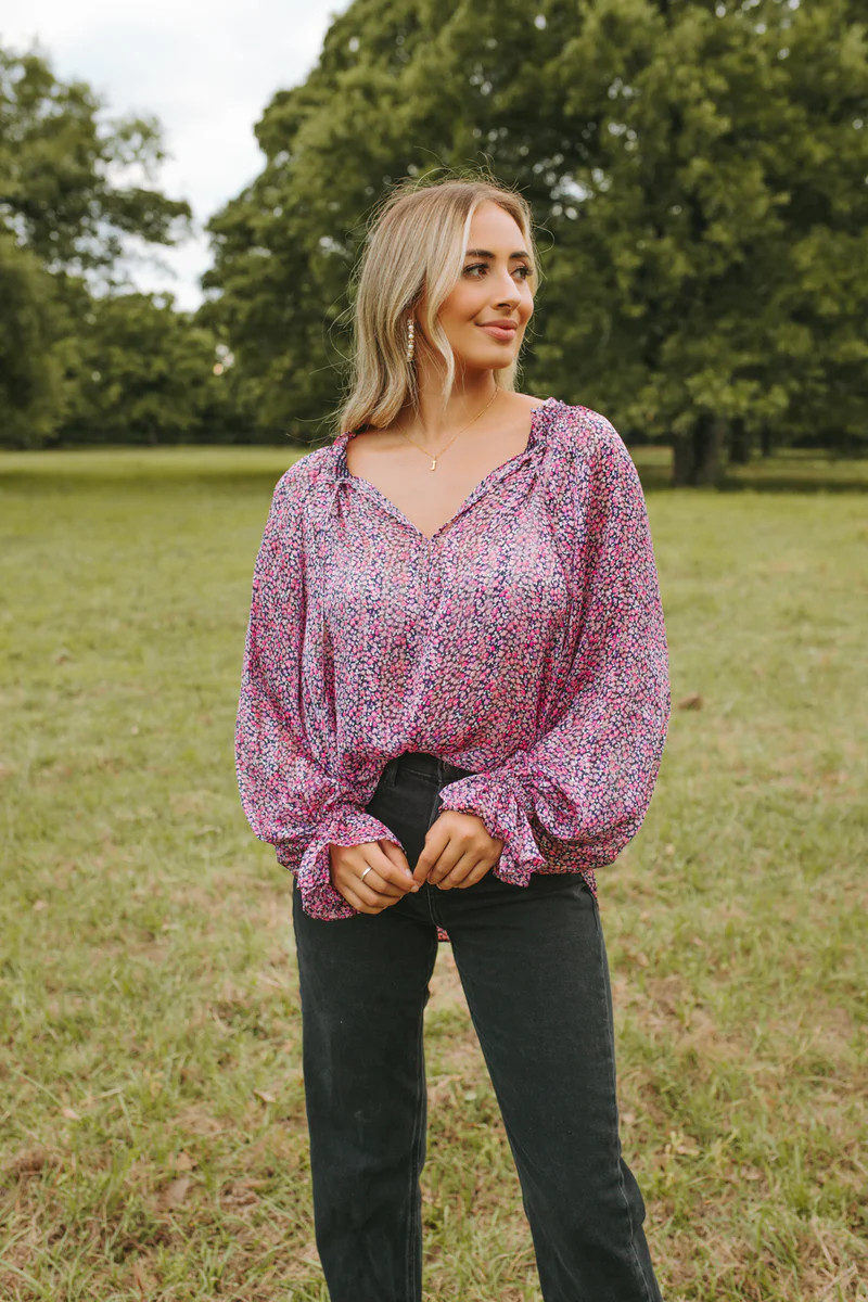 BuddyLove | Mandy Long Sleeve Blouse | Princess | BuddyLove