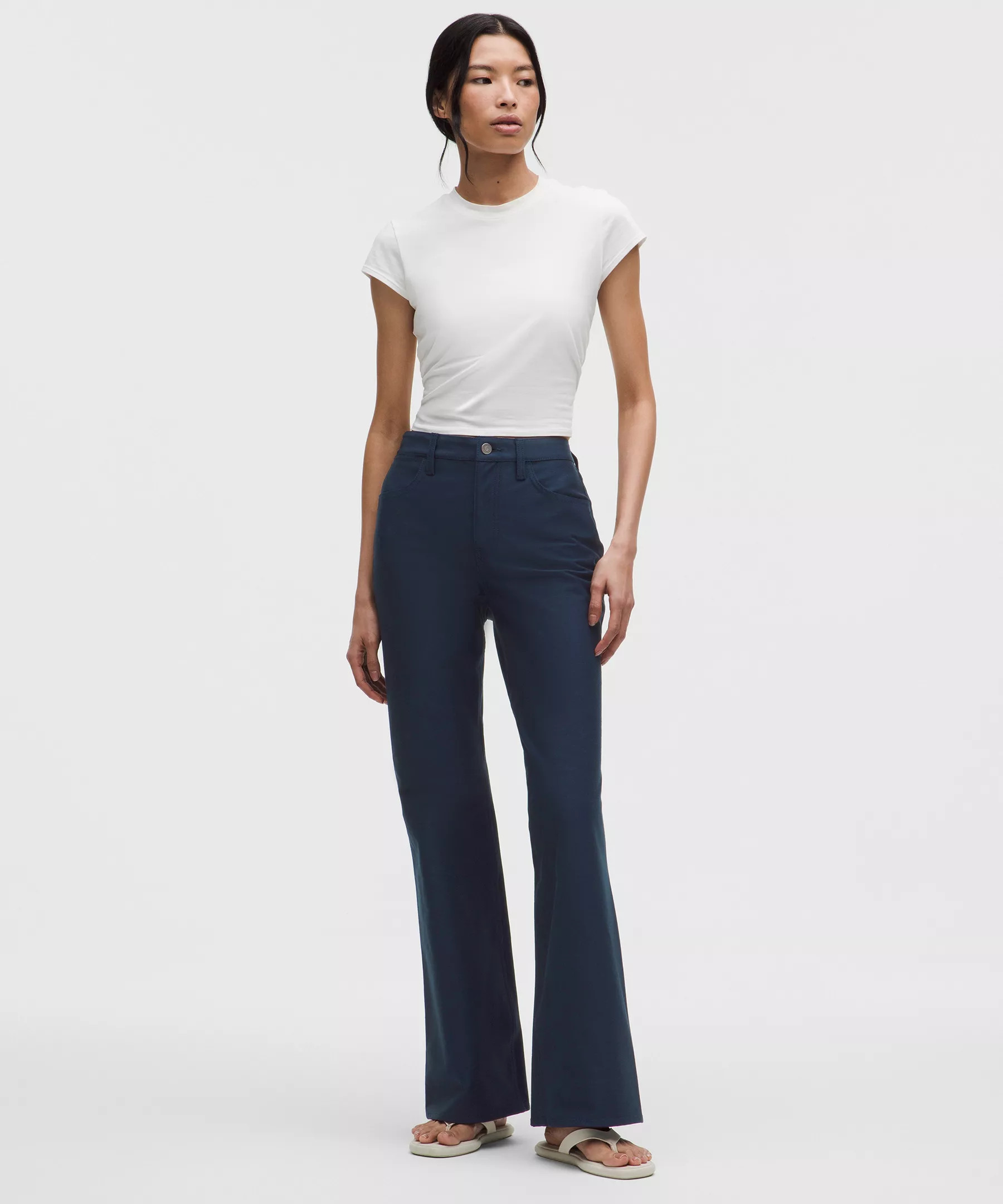 EasyFive High-Rise Subtle-Flare Pant | Lululemon (US)