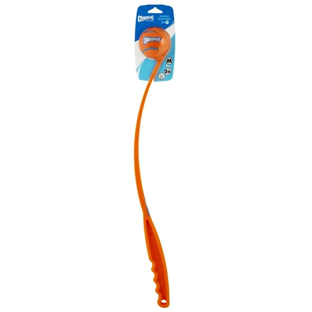 Chuckit! Classic Ball Launcher Dog Toy, 26-inch Handle, Ball Included, Assorted Colors | Walmart (US)