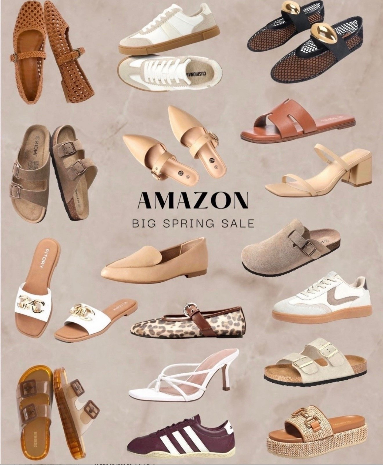 Amazon Sale
 big spring sale 
Shoes, sandals and slippers 