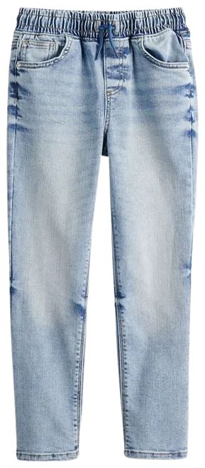 Boys 4-8 Jumping Beans® Super Tough Denim Pull-On Straight Leg Jeans | Kohl's