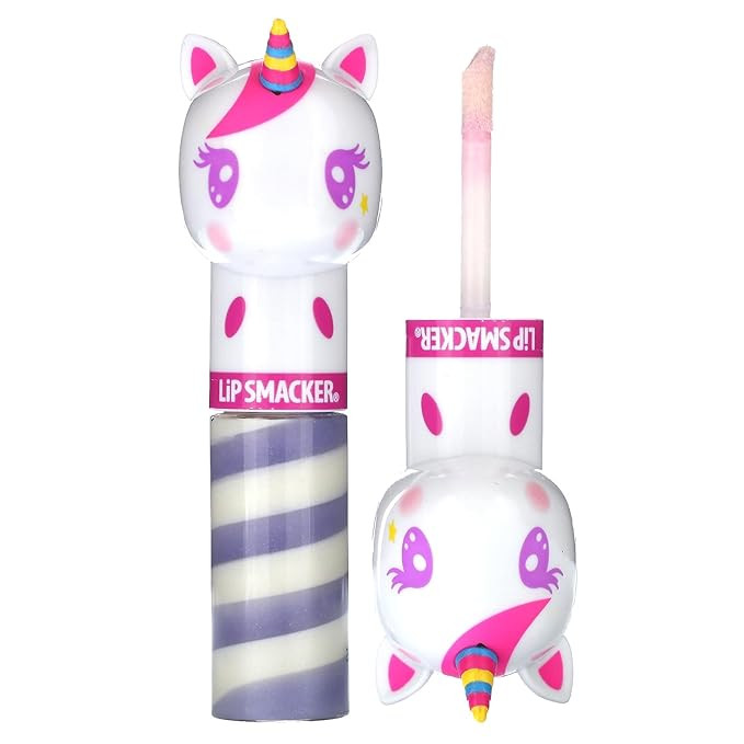 Lip Smacker Lippy Pals Swirls Unicorn, Flavored Moisturizing & Smoothing Soft Shine Lip Balm, Hyd... | Amazon (US)