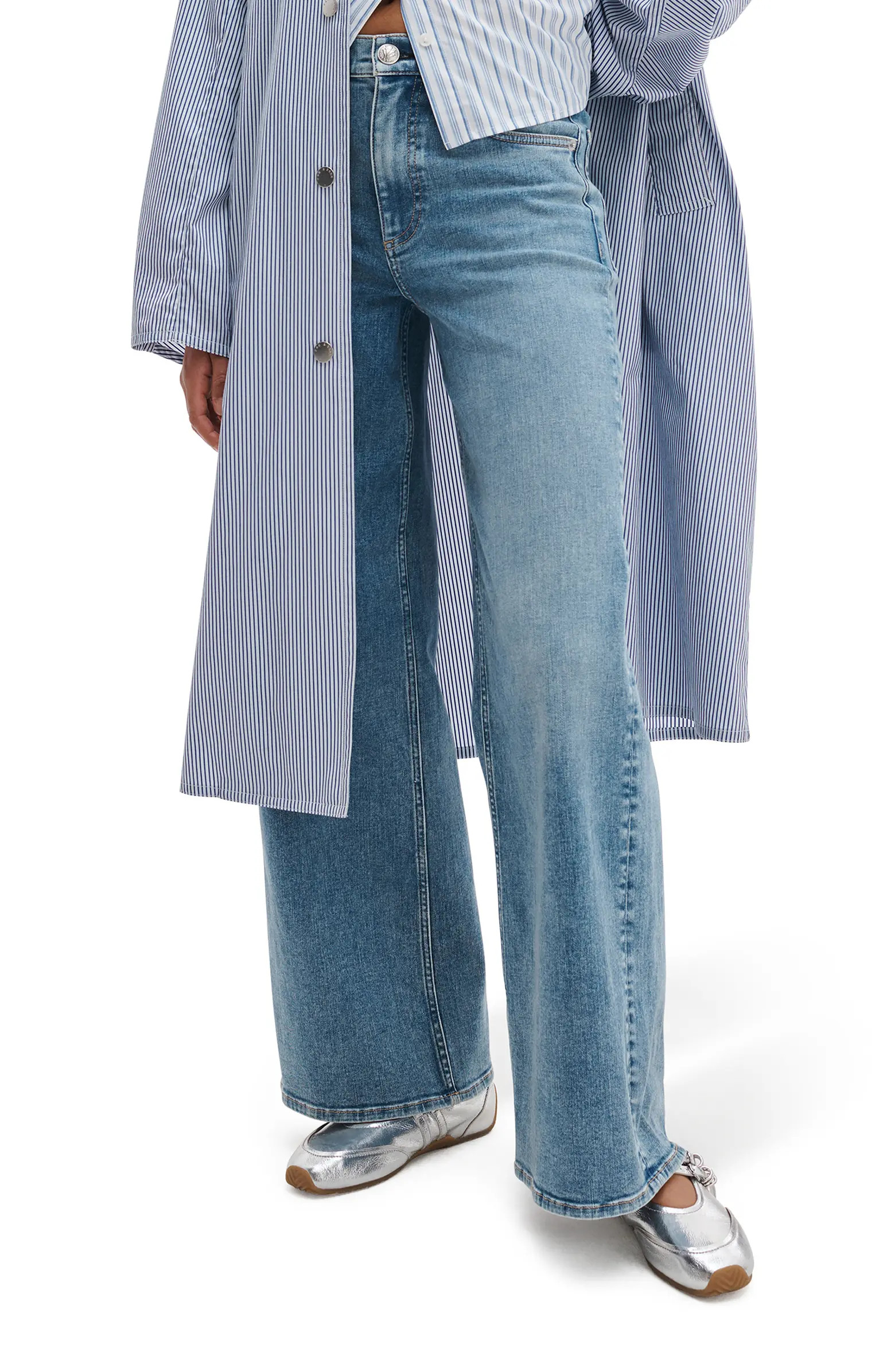 Flexi Andi High Waist Wide Leg Jeans | Nordstrom