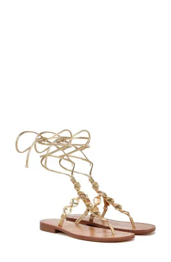 Sam Edelman Deirdre Flip Flop in Gold at Nordstrom Rack, Size 5.5 | Nordstrom Rack