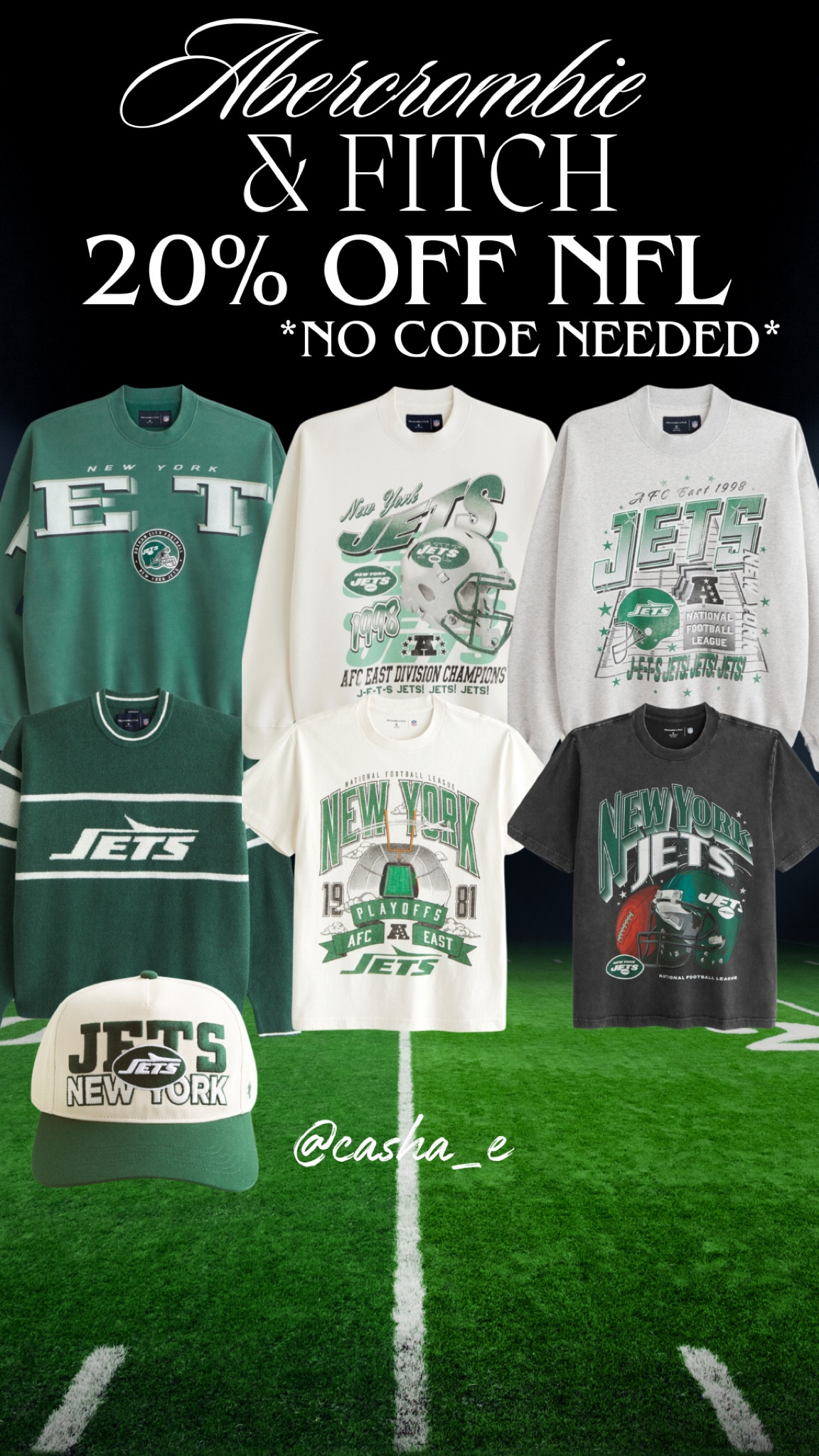 NFL ABERCROMBIE SALE!!! 

#LTKSaleAlert #LTKSeasonal #LTKStyleTip