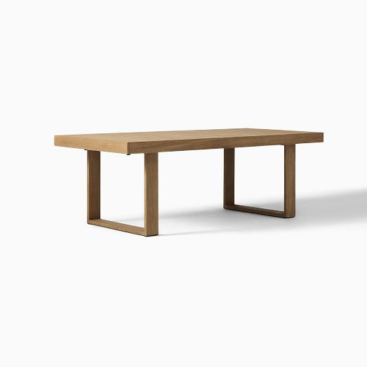 Portside Outdoor Extendable Dining Table (76.5"–115") | West Elm (US)