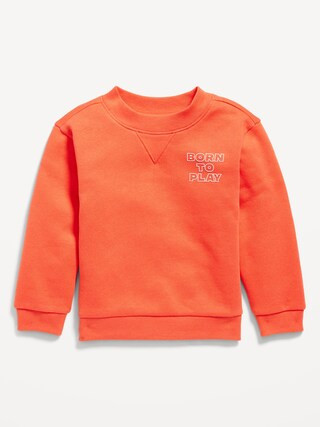 Crew-Neck Graphic Sweatshirt for Toddler Boys | Old Navy (US)
