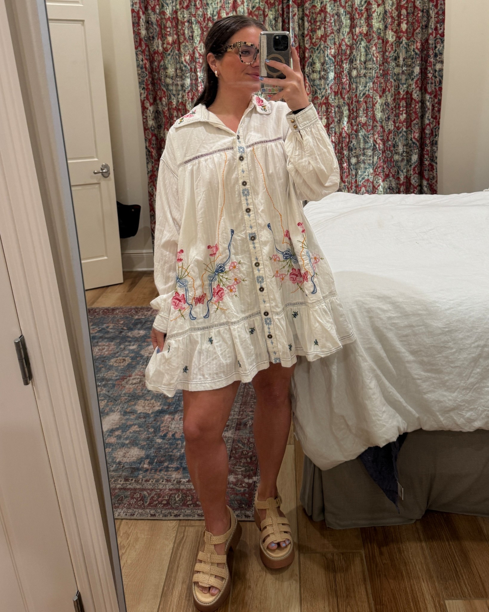 One of my all time favorite Nuuly Rentals, from Pilcro by Anthropologie paired with my Dolce Vida crochet knit platforms! 💕🫶🏼 a match made in heaven! Should I keep it?!? 

#LTKSaleAlert #LTKMidsize #LTKShoeCrush