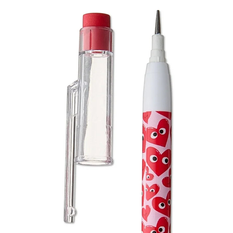 Push Pencil Party Favors, Multicolor, 12 Count, Valentine's Day by Way To Celebrate | Walmart (US)