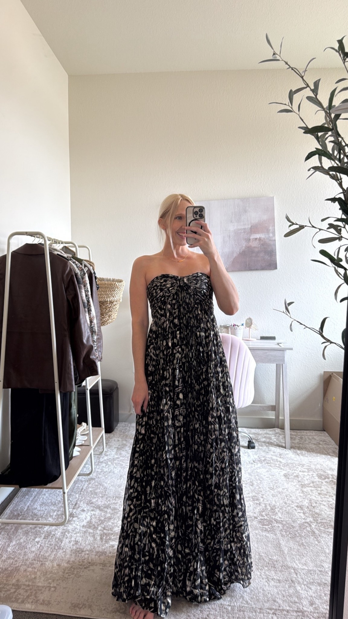 Fall wedding guest dress under $100! ✨

Pleated strapless maxi dress - XS fits true to size. Flowy and has silicone lining at the top so it’ll stay in place! Will need a low heel, I’m 5’6.” I love this and plan on wearing it to a wedding we have next week.

I’ll share more wedding guest outfits for fall below!

Wedding guest fall, formal wedding guest dress, black wedding guest dress, black tie wedding guest dress, black tie optional wedding guest dress, classy wedding guest dress, formal dress, formal fall wedding guest dress, formal wedding guest dress fall

#LTKFindsUnder100 #LTKWedding #LTKSeasonal