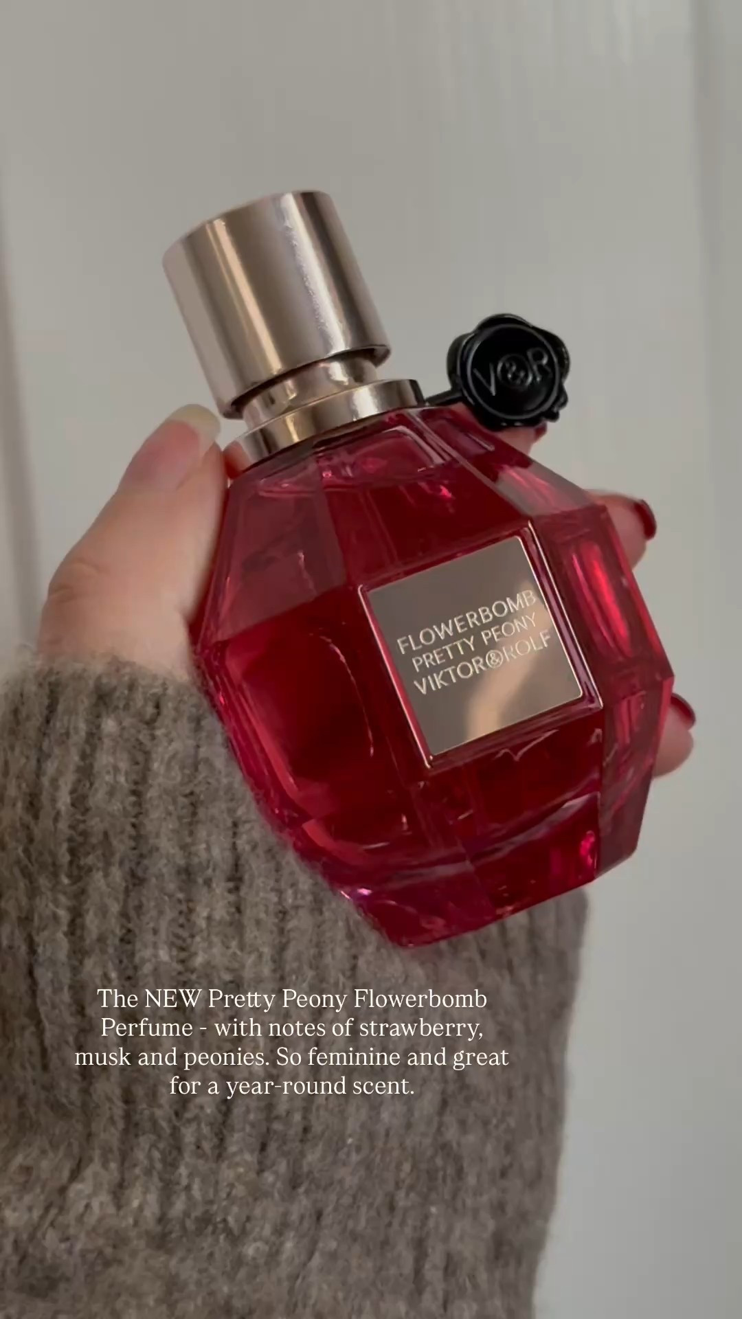 #ViktorandRolf sent me the NEW Pretty Peony Flowerbomb Perfume with notes of strawberry, musk and peonies. So girly! #fallperfume #fallfragrance #fallscent #girlyperfume 

#LTKSeasonal #LTKHoliday