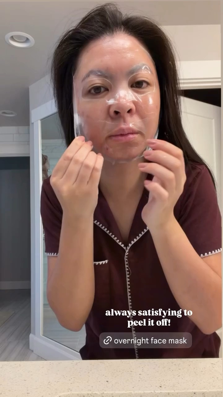 Overnight Face mask! Always satisfying to peel it off!

#LTKsummer #LTKbeauty