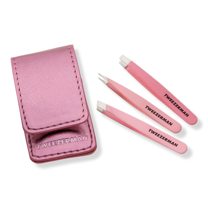 Micro Mini Slant Tweezers Trio - Tweezerman | Ulta Beauty | Ulta