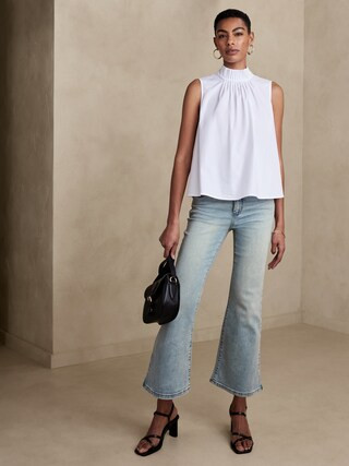 High-Rise Cropped Boot Jean | Banana Republic Factory