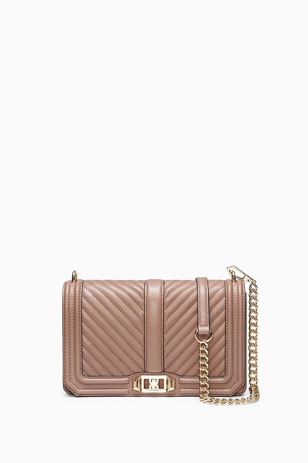 Chevron Quilted Love Crossbody | Rebecca Minkoff US