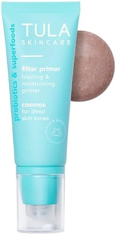 TULA Skin Care Face Filter Blurring and Moisturizing Primer - Evens the Appearance of Skin Tone &... | Amazon (US)