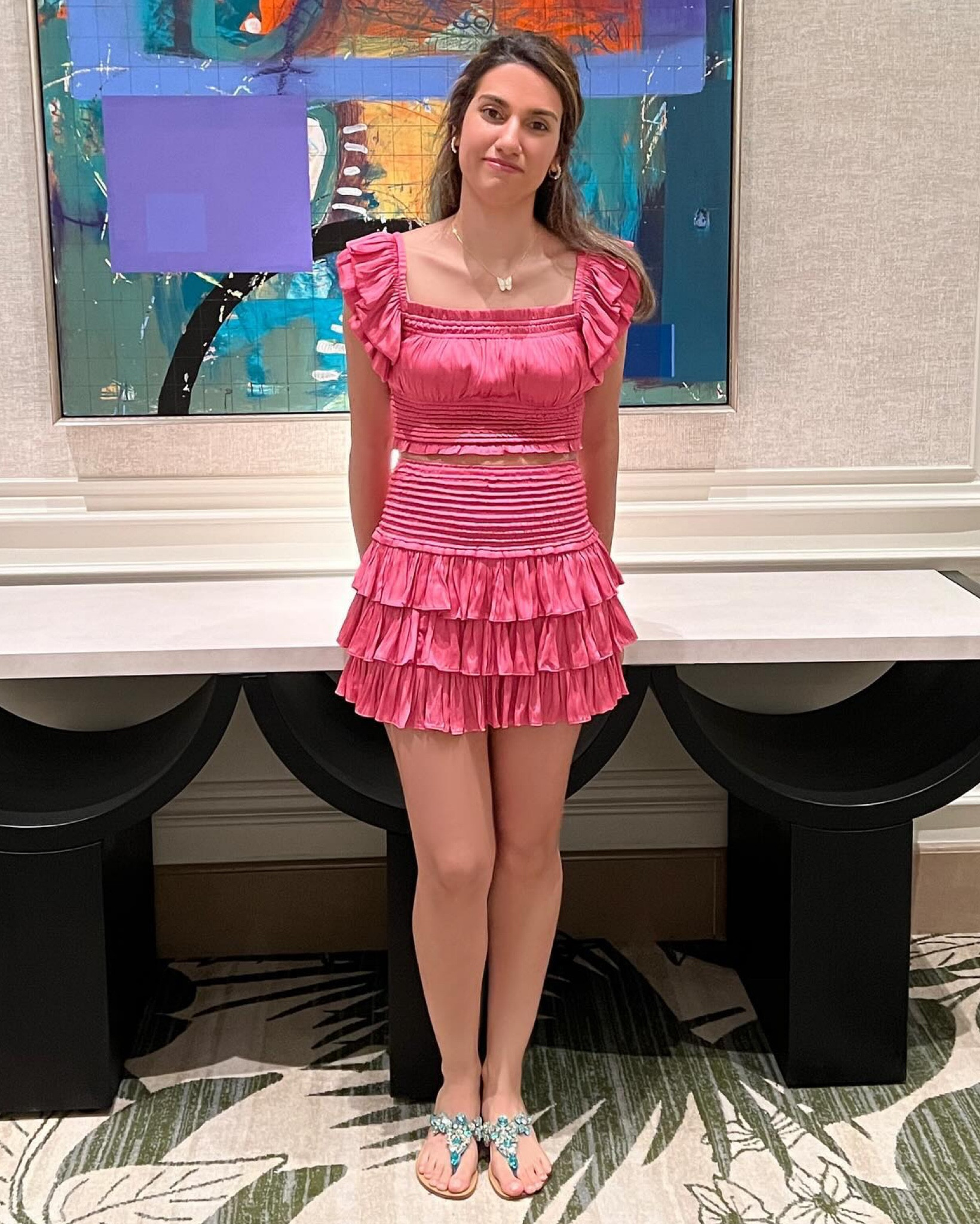 Cutest pink crop top & skirt set 💖

#LTKTravel #LTKFindsUnder100 #LTKGiftGuide