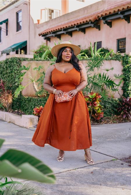 The perfect linen dress does exist! Wow! So impressed by this stunner. It’s currently on sale and I’m wearing a size 20. 

My accessories are old but linked alternatives to complete the look. 

#summeroutfit #springdresses #plussizefashion 

#LTKsalealert #LTKplussize #LTKfindsunder100