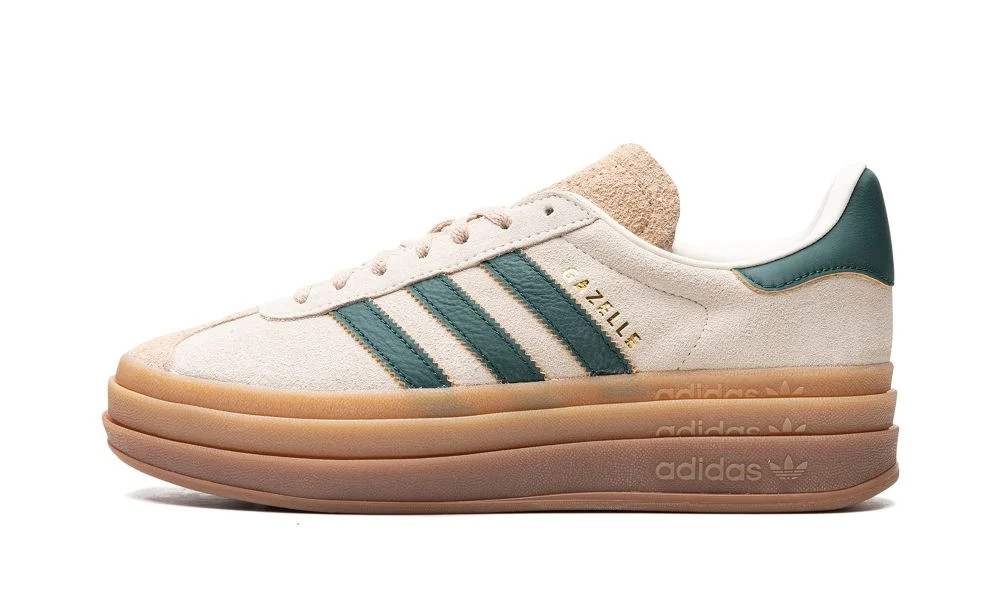 adidas Adidas Gazelle Bold Wmns "Cream Collegiate Green" - Stadium Goods | Stadium Goods US