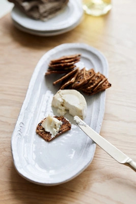 The Glenna Italian Earthenware Large Platter | Anthropologie (US)