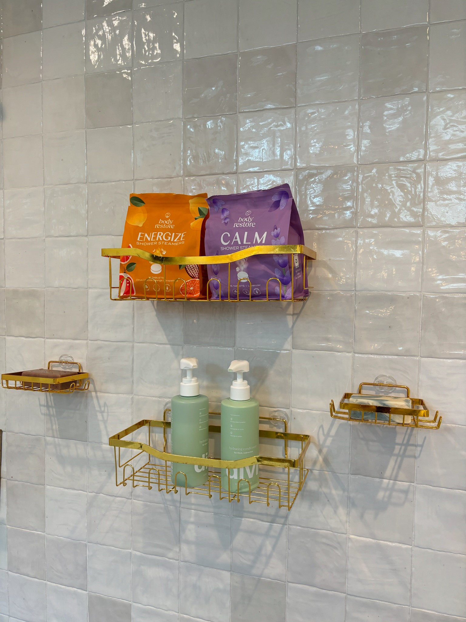 Shower organizing shelves! 

#LTKHome