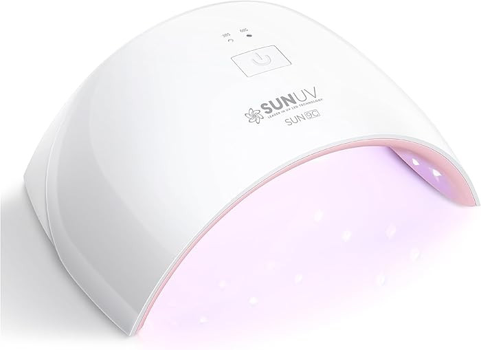 SUNUV UV LED Nail Lamp, Nail Dryer for Gel Polish UV Light for Nails with Sensor 2 Timers SUN9C P... | Amazon (US)