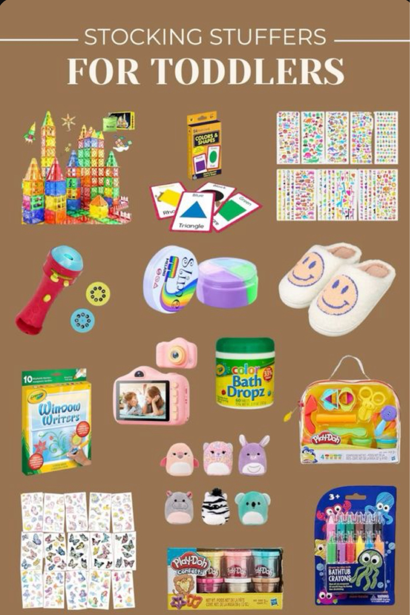 Stocking stuffers for toddlers 

#LTKHoliday #LTKGiftGuide #LTKKids
