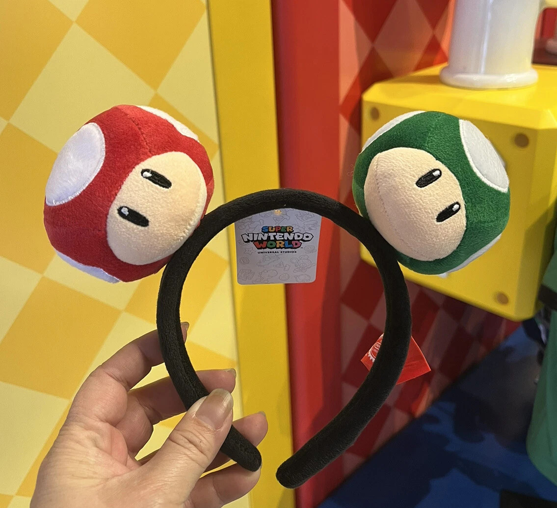 Universal Studios Hollywood Super Nintendo World Toadstool Mushroom HeadBand  | eBay | eBay US