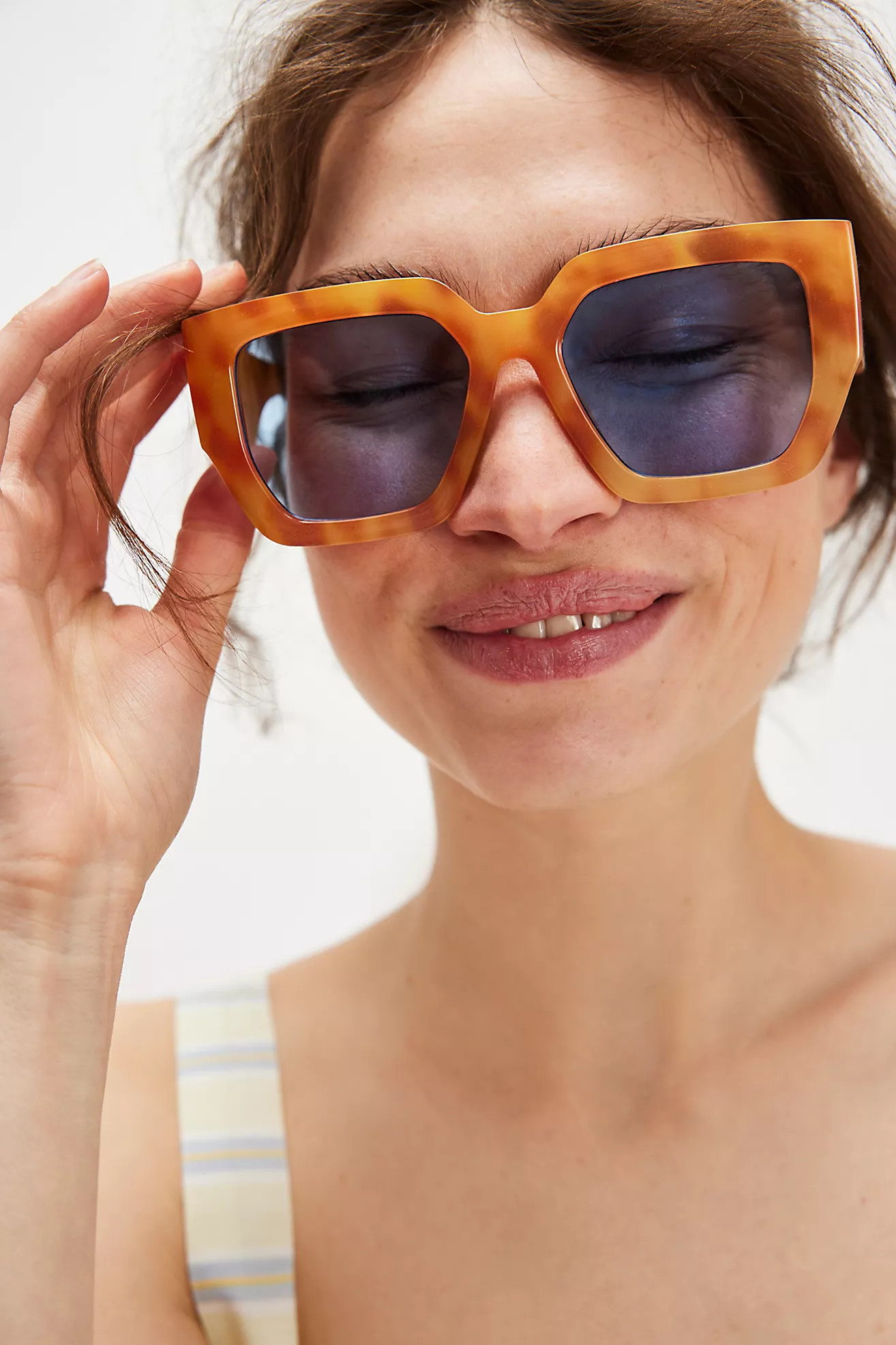 Bel Air Oversized Square Sunglasses | Free People (Global - UK&FR Excluded)