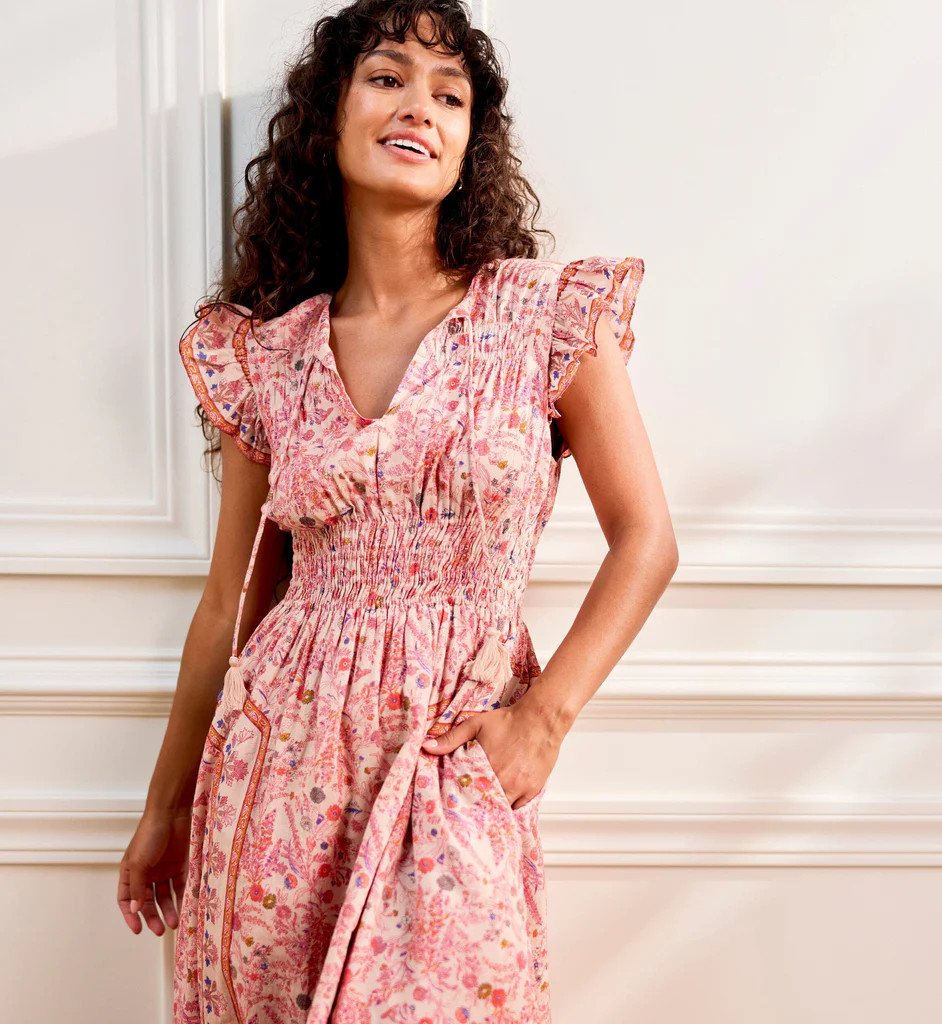 Jonni Ankle Dress | Dahlia | Cleobella