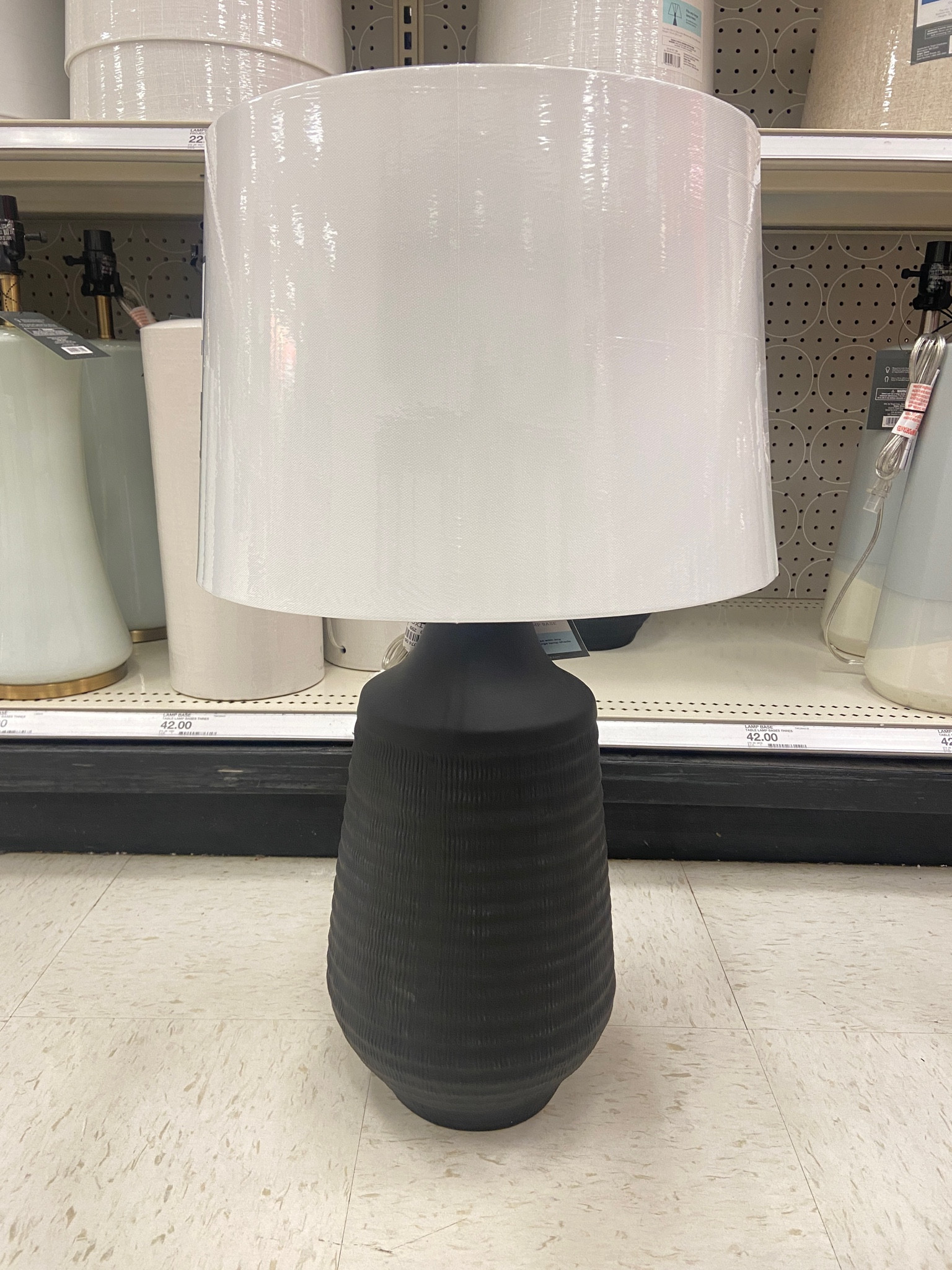 Eyeing these large black lamps for our bedroom bedside tables! 

#LTKhome #LTKunder50
