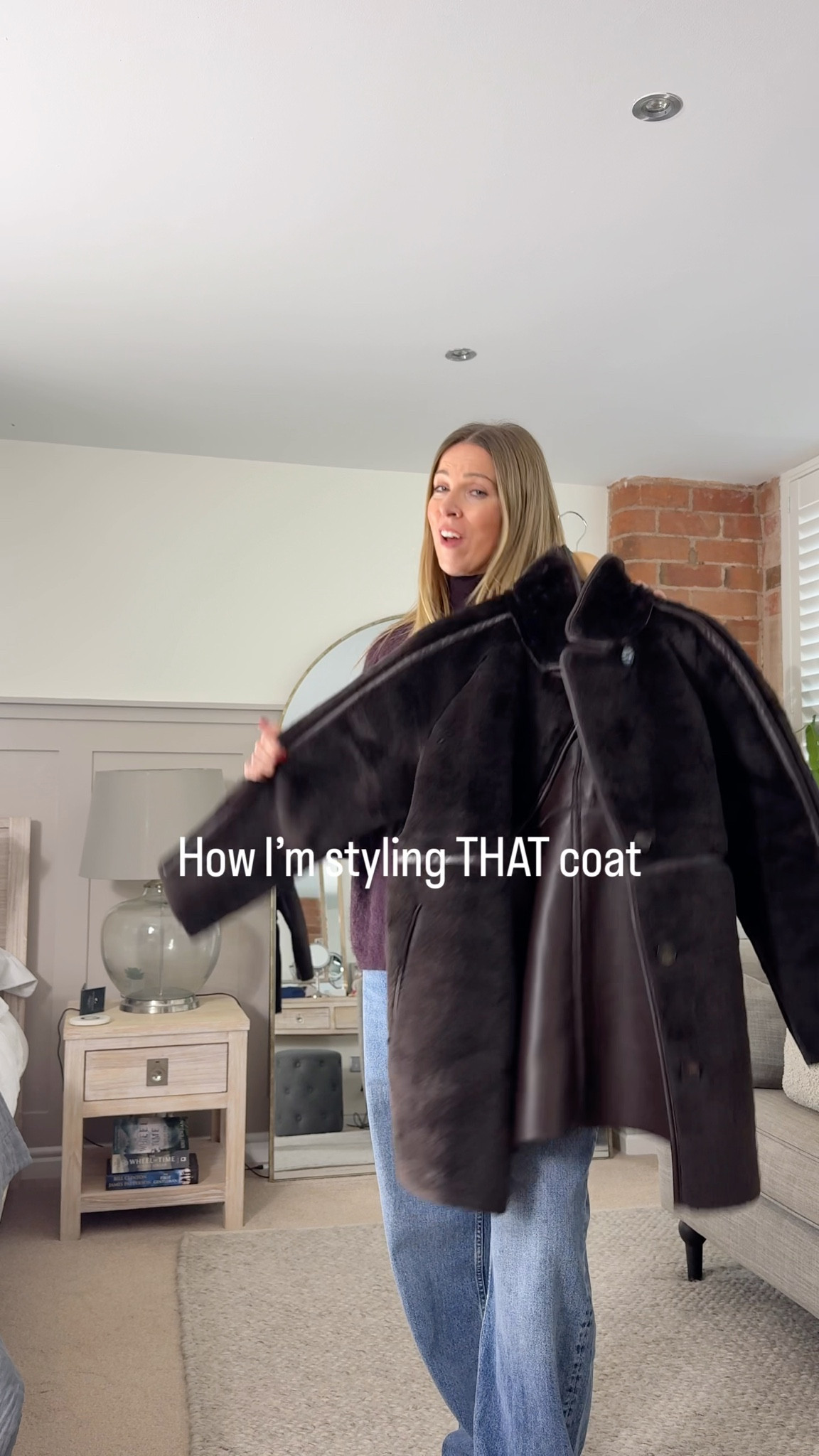 Faux fur coat the high st delivers again! 

I’m wearing a medium!! 

#LTKCyberWeek #LTKwinter #LTKuk