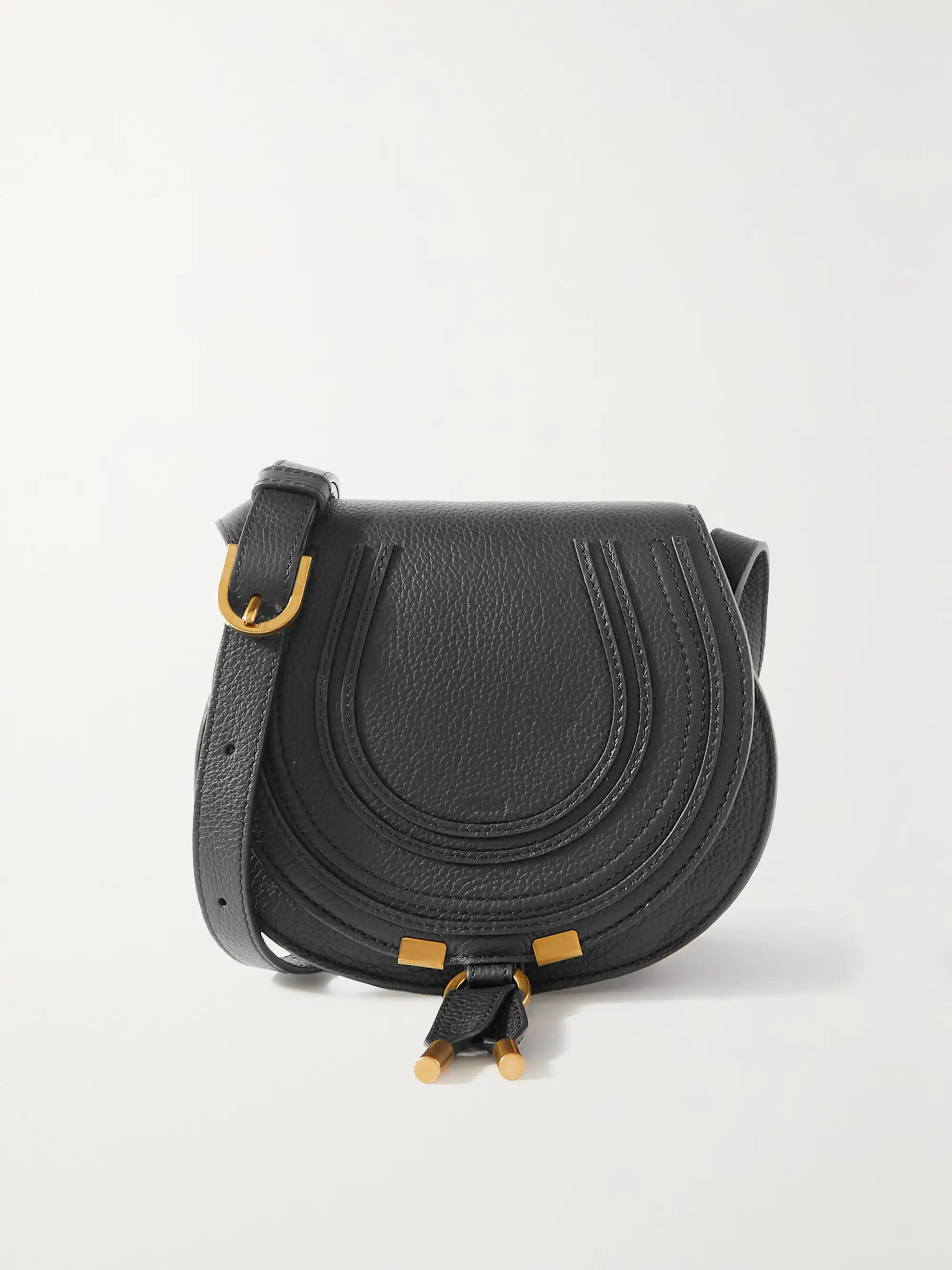 Marcie mini textured-leather shoulder bag | NET-A-PORTER APAC
