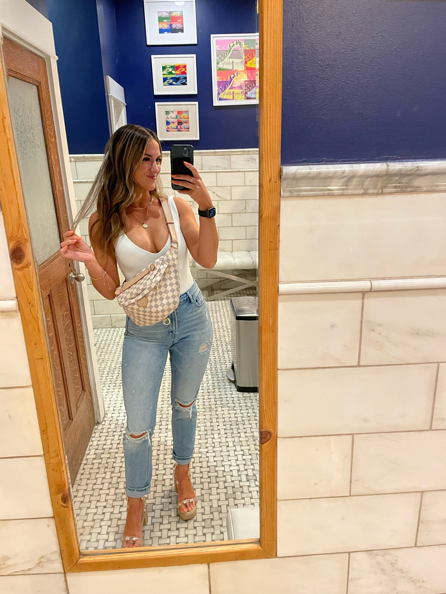 Perfect date night outfit! Casual and sexy, this whole get up is easy enough to throw together last minute and nice enough to turn some heads! 

#LTKstyletip #LTKfindsunder100 #LTKsalealert