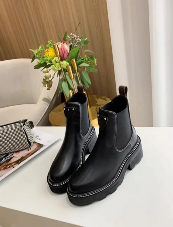 2020 New BEAUBOURG ankle boots Women Fashion Martin Boots Designer Winter Leather Boots Top Quali... | DHGate