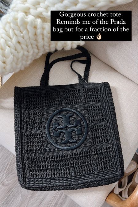 Tory Burch crochet bag 
They also have it in natural and pink color 


#LTKU #LTKitbag