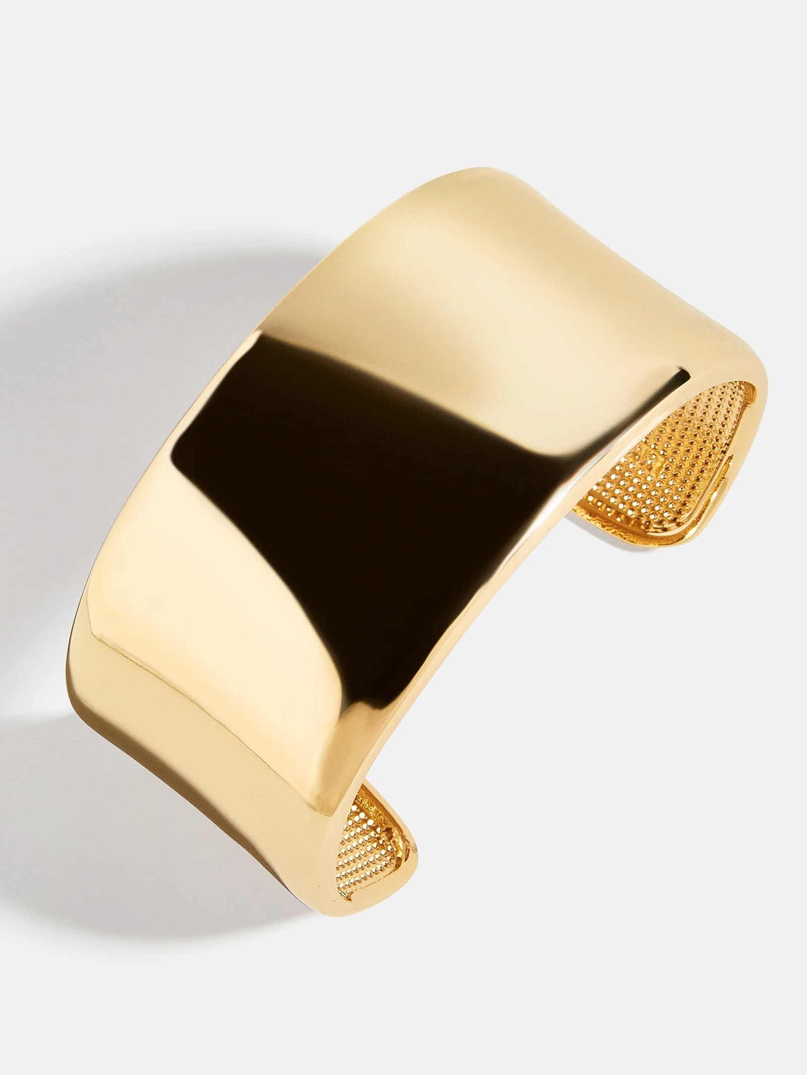 Cleo Classic Thick Cuff - Gold | BaubleBar