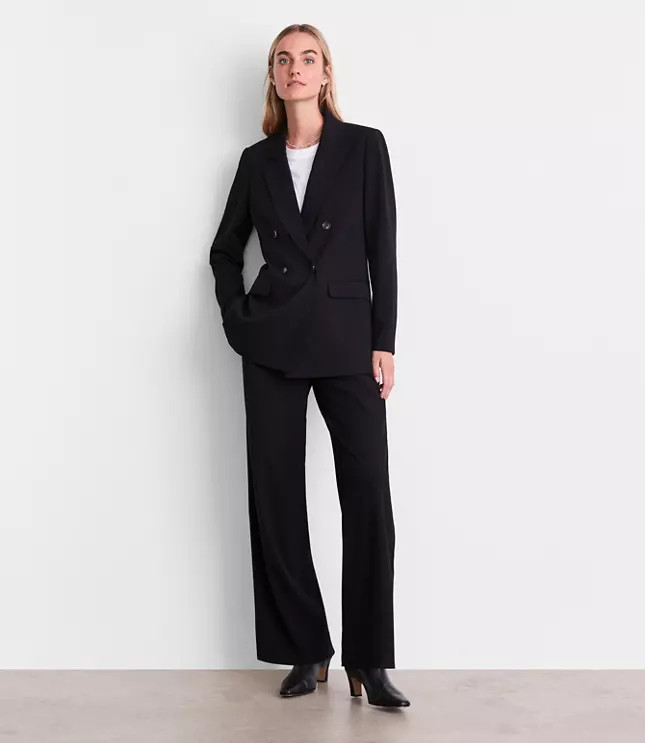 LOFT Versa Faux Leather Relaxed Blazer | LOFT
