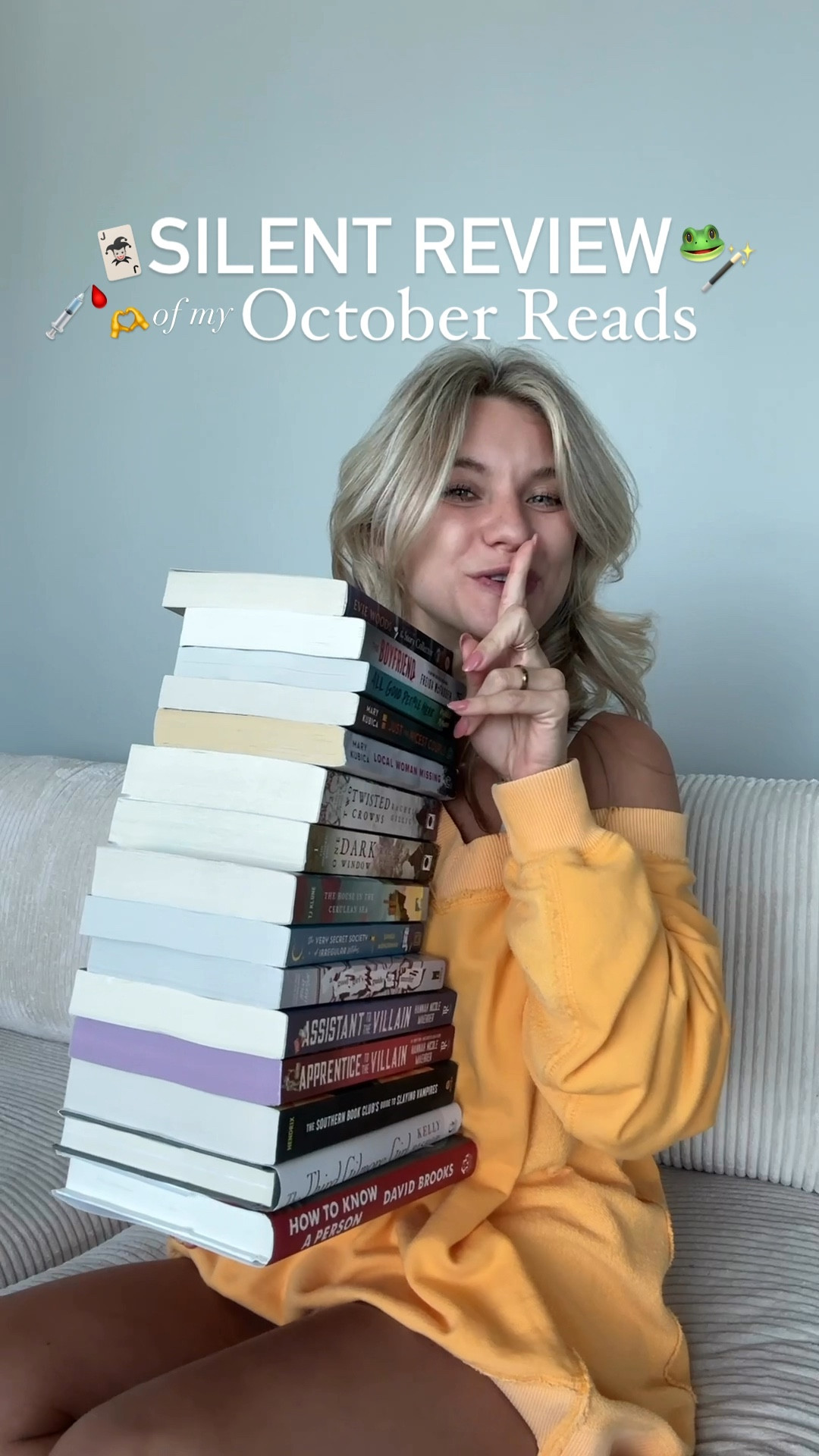 Silent Review of all of the books I read in the month October  

#LTKCyberWeek #LTKFindsUnder50 #LTKGiftGuide