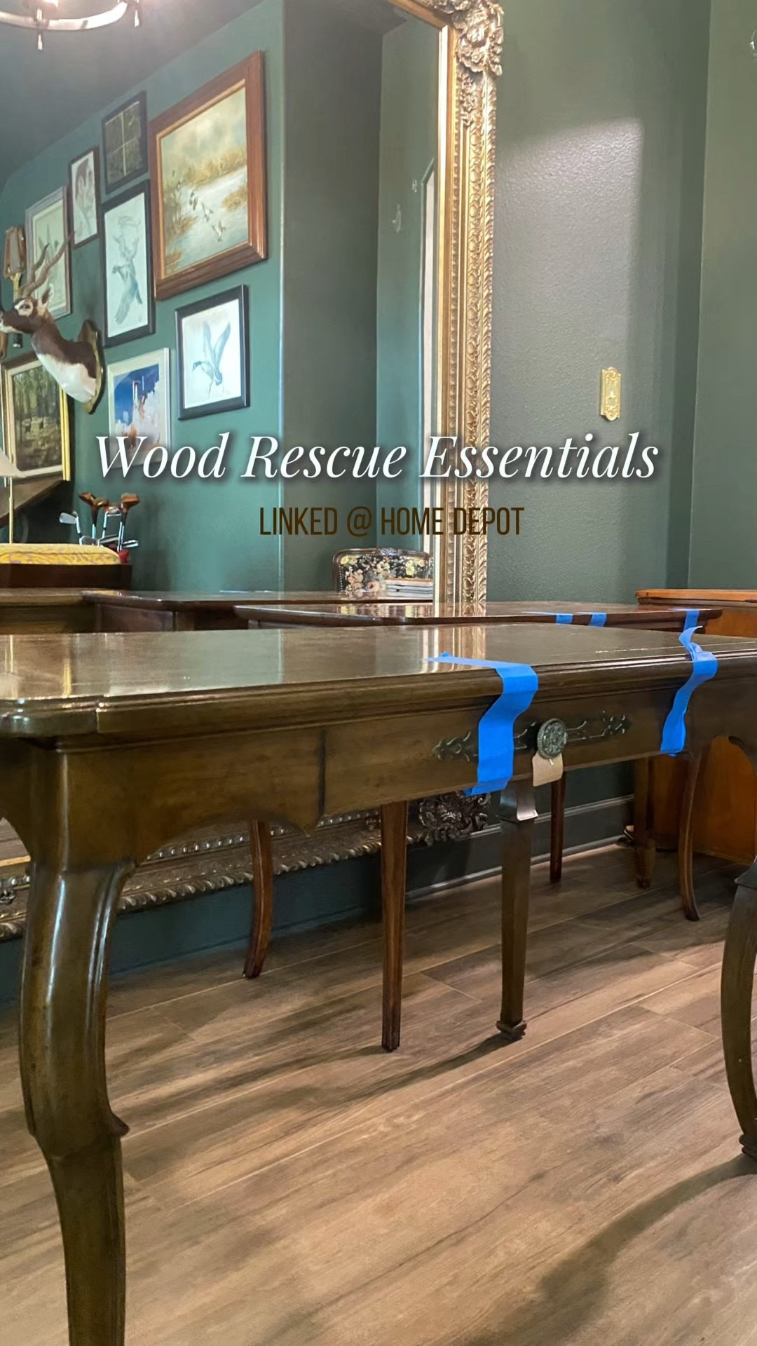 Estate sale finds deserve a second life 🤎 
This wood rescue essentials kit is only $30 from Home Depot and makes it so easy to clean, polish, and restore furniture back to its classic charm. Whether it’s scratches, dull finishes, or dry wood, these products bring it all back to life.

I linked my go-to favorites below ⬇️ Perfect for refinishing vintage tables, cabinets, or any wood pieces you want to refresh at home!

#LTKHome #LTKStyleTip #LTKFindsUnder50