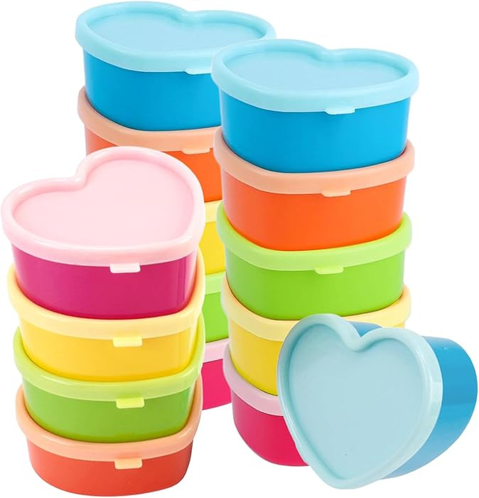 Plastic Food Containers with Lids, 15 Pcs Small Freezer Storage Snack Containers Reusable with Li... | Amazon (CA)