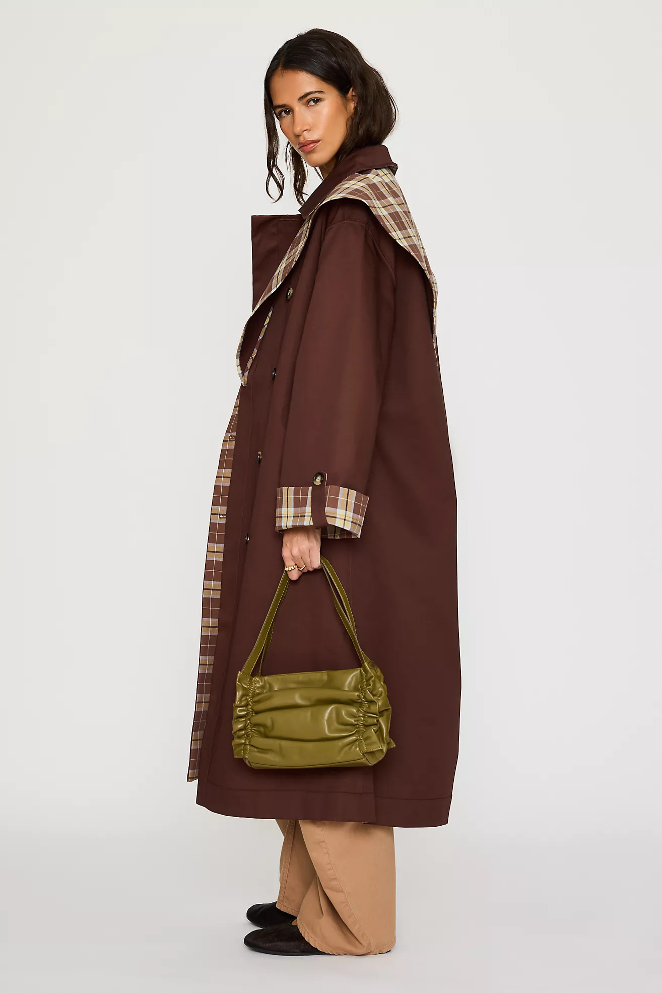 Damson Madder Jerry Wendbare Trenchcoat | Anthropologie (EU)
