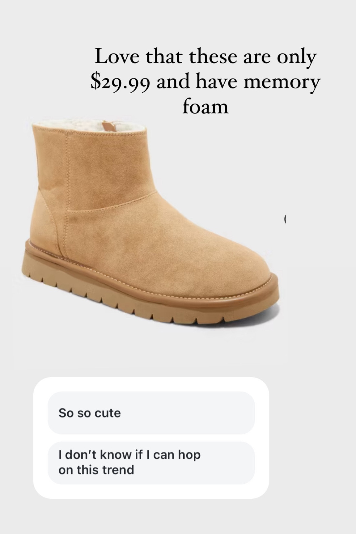 Such cute boots for fall at such a good price 

#LTKFindsUnder50 #LTKSeasonal #LTKShoeCrush