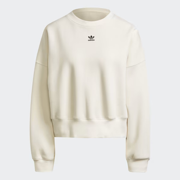 adidas Adicolor Essentials Fleece Sweatshirt - Beige | adidas US | adidas (US)
