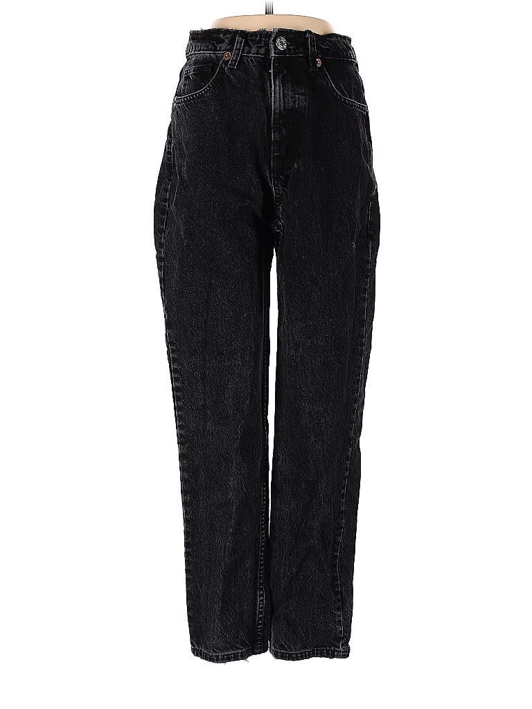 Zara Solid Black Jeans Size 2 - 42% off | thredUP